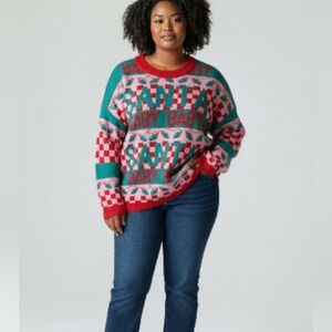 Womens Christmas sweater Santa Baby! Size XXL